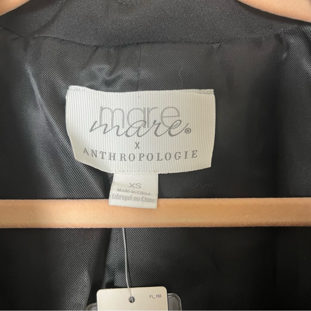 NWT Mare Mare x Anthropologie Cut-Out Blazer Mini Dress Size XS - Picture 4 of 5